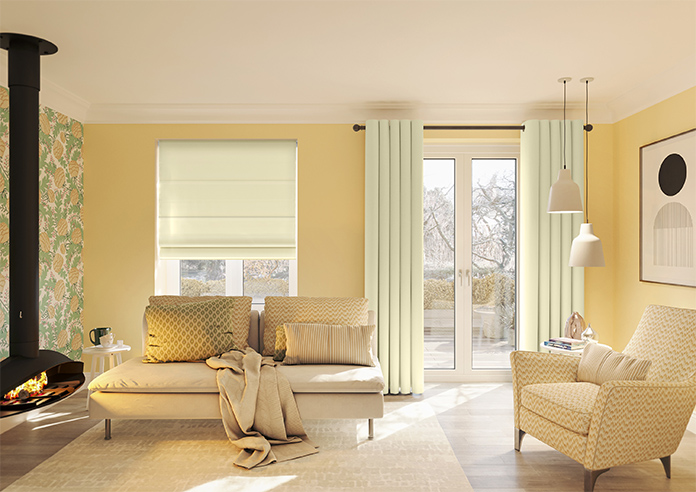 Hartford, Heritage Cream - Roman Blind - Image 8